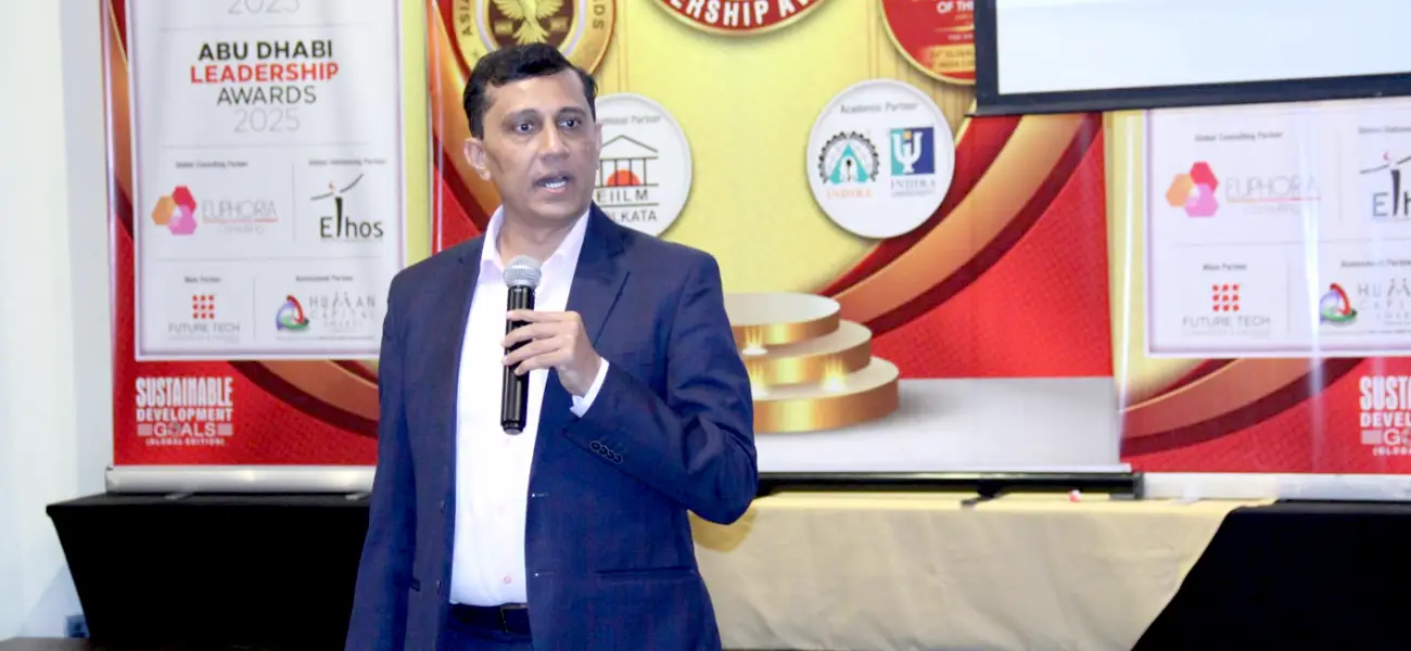 Abu Dhabi Leadership Awards 2025 - Dr. Rajashree Vichare Speech