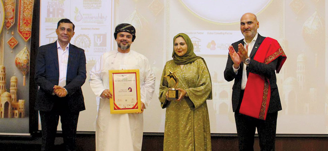 Middle East Leadership Awards 2025 - Awarding Sheikh with Lady